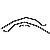 Heavy Duty Steel Side Steps / Rock Sliders with Brush Bars for Mazda BT-50 - Image 3