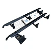 Heavy Duty Steel Side Steps / Rock Sliders with Brush Bars for Mazda BT-50 - Image 2