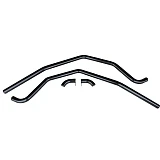 Heavy Duty Steel Side Steps / Rock Sliders with Brush Bars for Mazda BT-50
