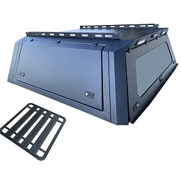 Gladiator Canopy + Roof Rack |  Gen2 | Aluminium Matte Black