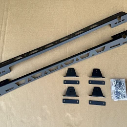 Roof Backbone Mounting Rails kit For Toyota Hilux N70 2005-2015 Dual Cab