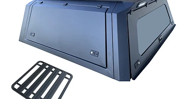 Image of Gen 2 Steel Canopy for Mitsubishi Triton MR MQ 2015-2024 + Roof Rack