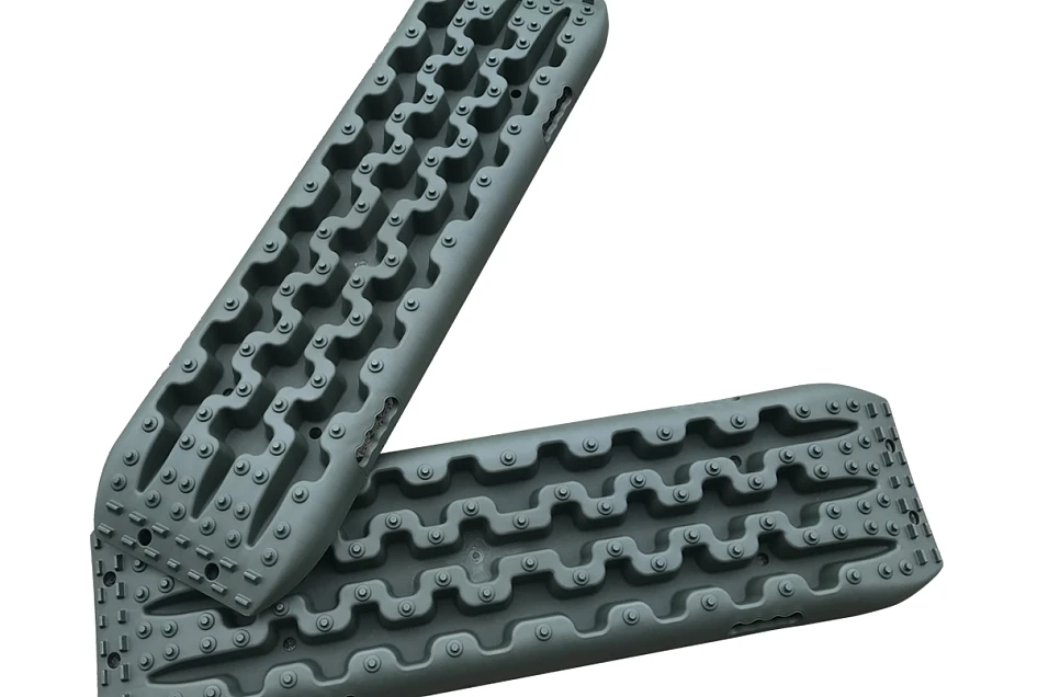 Pair Recovery Tracks 4WD 4x4 ATV Green Offroad Tyre Ladder Caravan Sand Mud Snow
