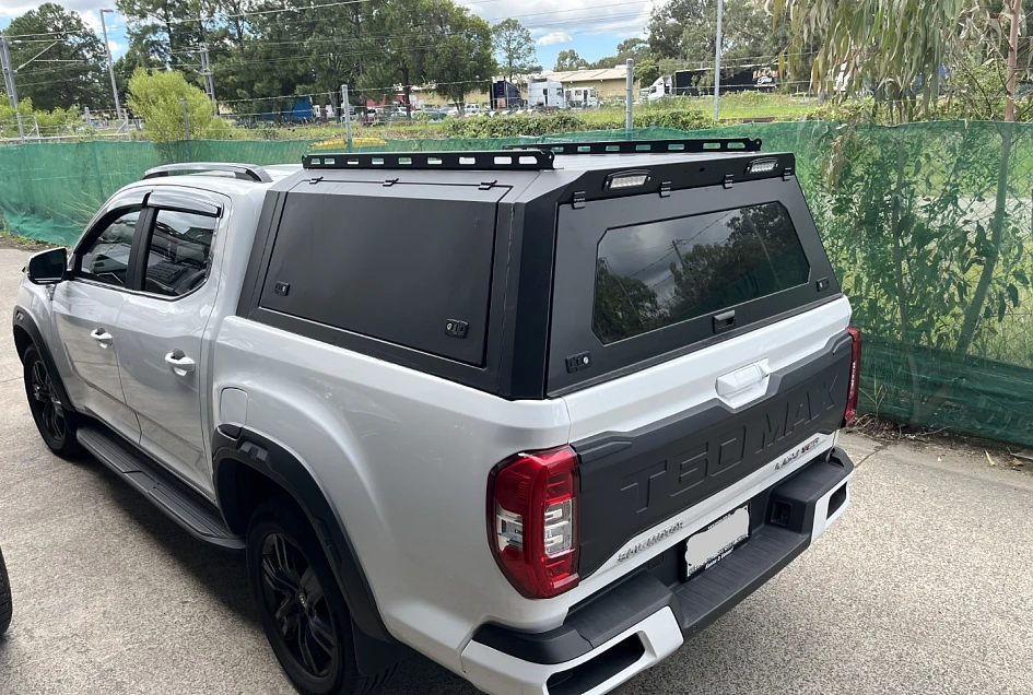 Gen 2 Aluminium Canopy for LDV T60/T60 MAX 2017+ (not fit Mega Tub version)